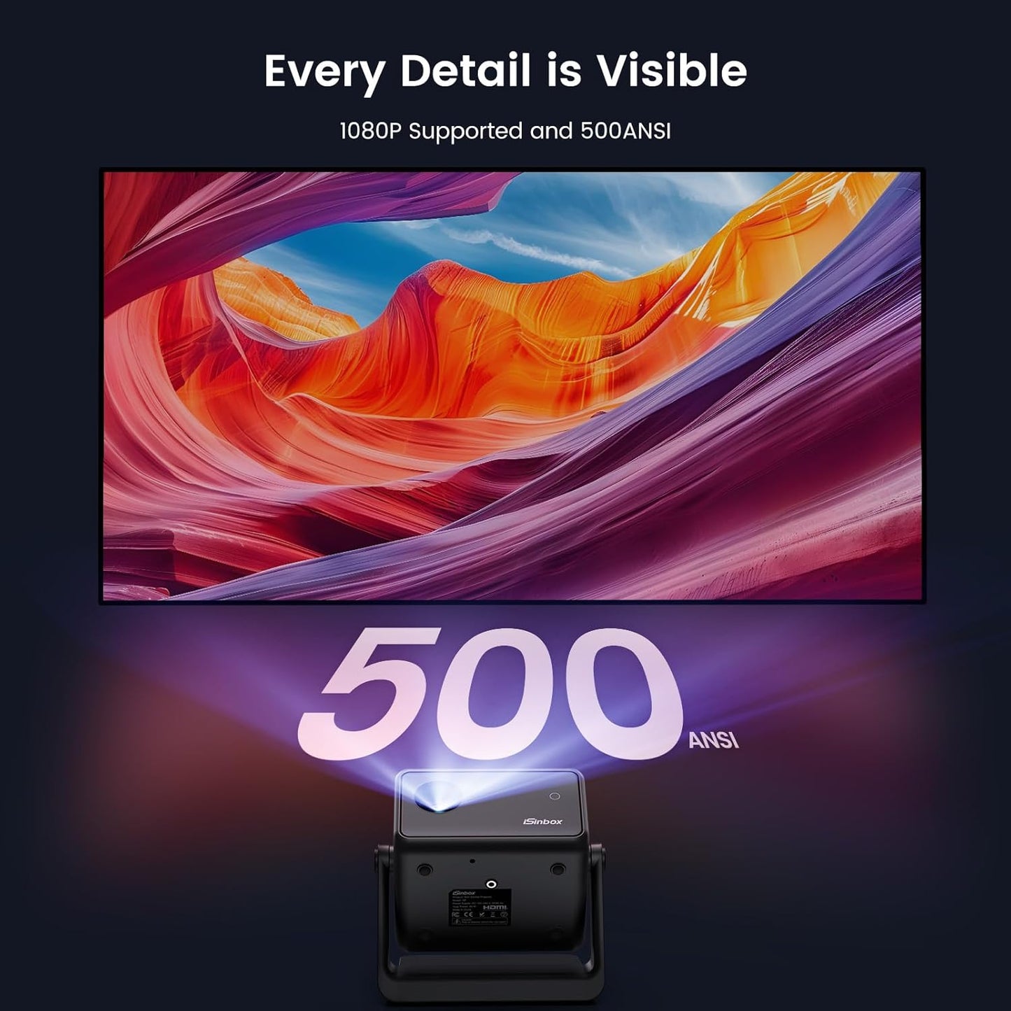 Cinematic Moments Mini Projector™