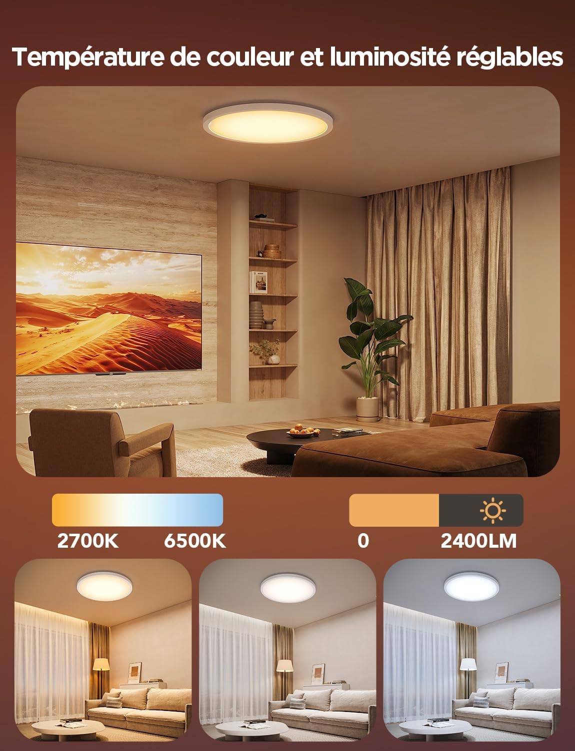 Transformative Smart Ceiling Light™