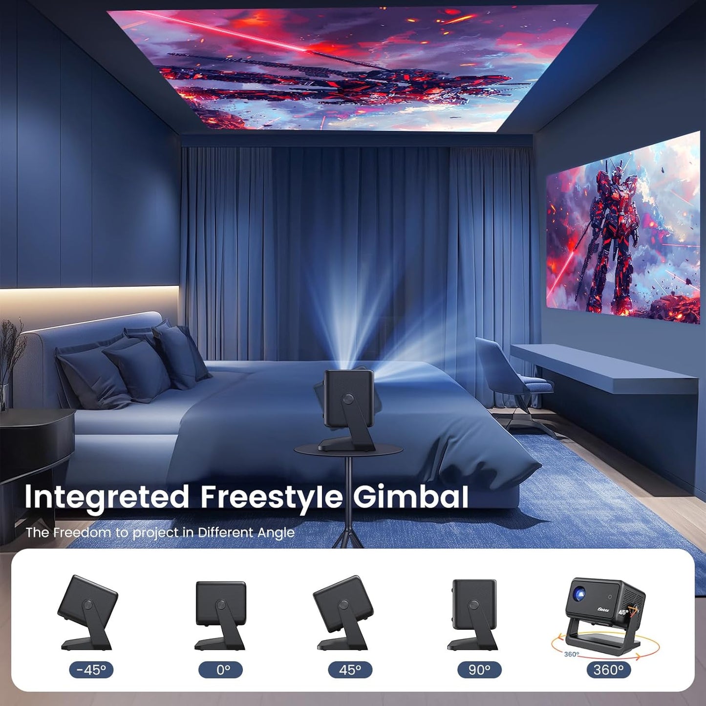 Cinematic Moments Mini Projector™