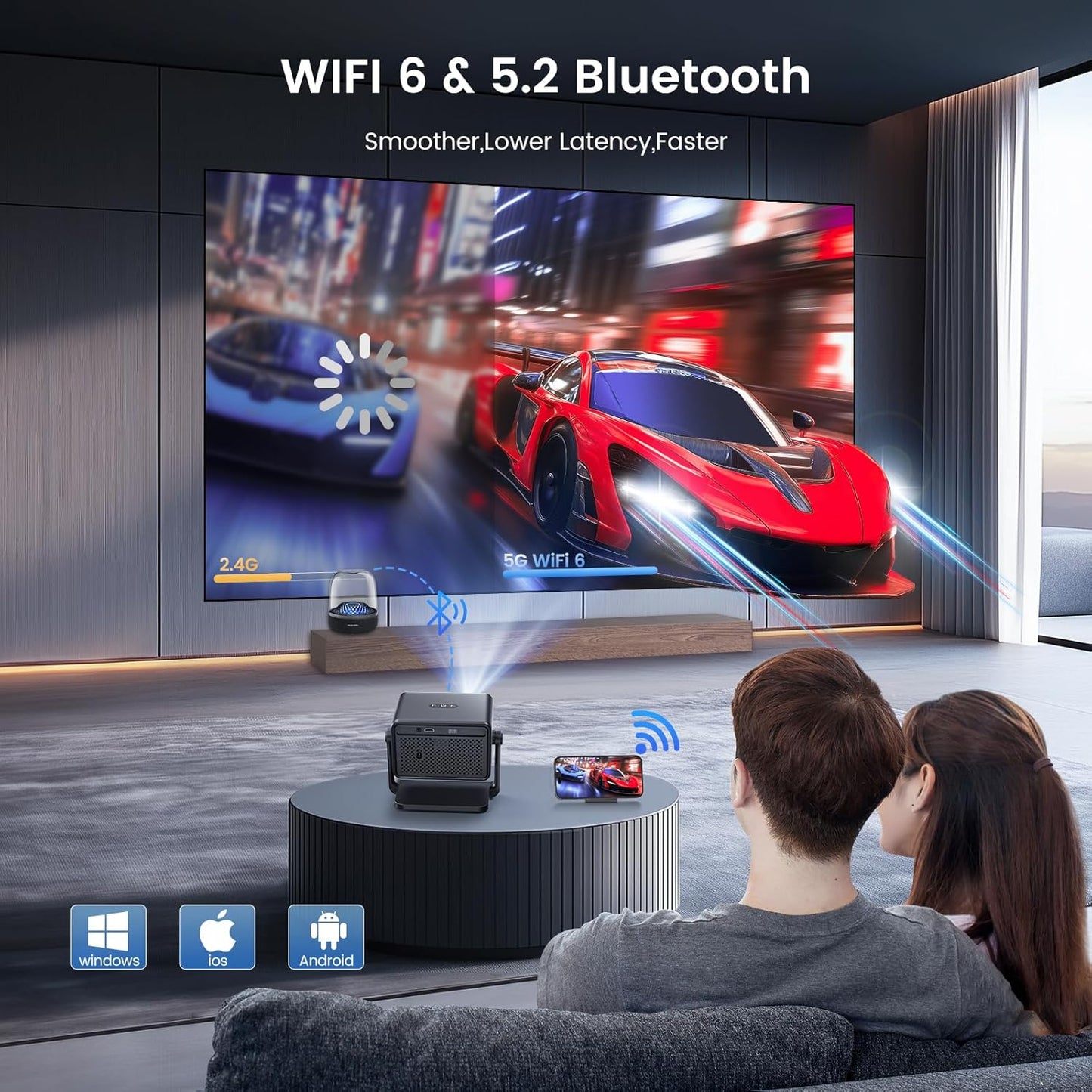 Cinematic Moments Mini Projector™