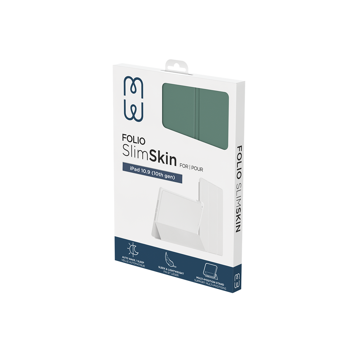 Folio SlimSkin iPad 11 & 10.9" (2025/22 - 11/10th gen) - Vert
