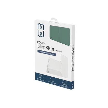 Folio SlimSkin iPad 11 & 10.9" (2025/22 - 11/10th gen) - Vert