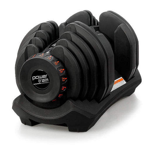 NNEDPE 1x 40kg Powertrain Adjustable Dumbbell